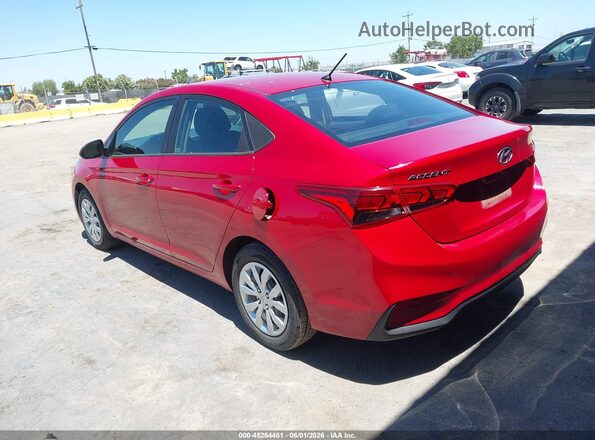 3KPC24A62NE182770 2022 HYUNDAI ACCENT Red 