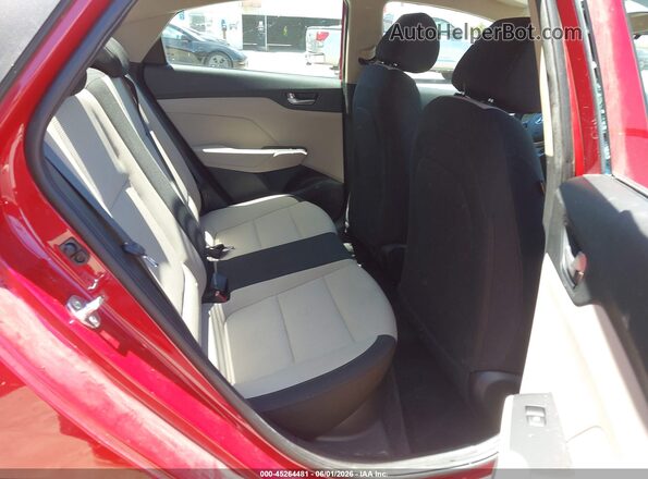 3KPC24A62NE182770 2022 HYUNDAI ACCENT Red 