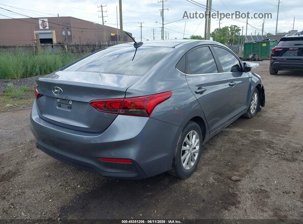 3KPC24A63LE093304 2020 HYUNDAI ACCENT Gray Задня права чверть
