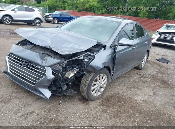 3KPC24A63LE093304 2020 HYUNDAI ACCENT Gray Передня ліва чверть