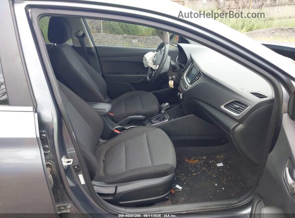 3KPC24A63LE093304 2020 HYUNDAI ACCENT Gray Вид салону спереду