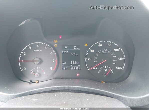 3KPC24A63LE093304 2020 HYUNDAI ACCENT Gray Вид задніх сидінь
