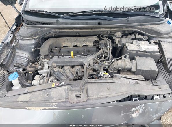 3KPC24A63LE093304 2020 HYUNDAI ACCENT Gray Вид ззаду
