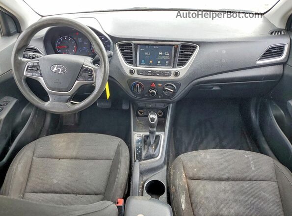 3KPC24A63LE120260 2020 HYUNDAI ACCENT Black Dashboard view