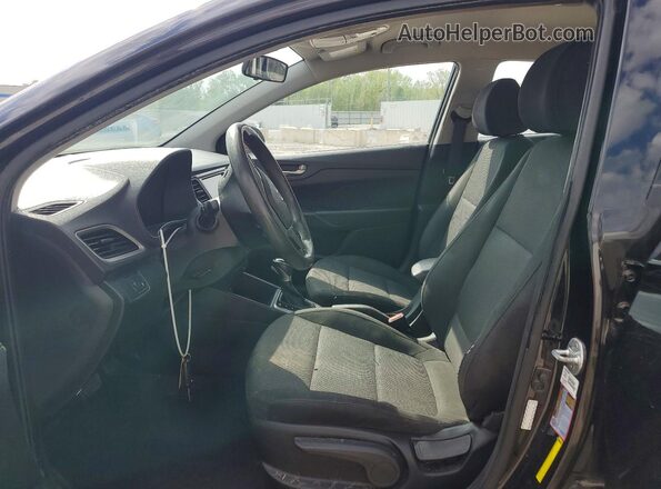 3KPC24A63LE120260 2020 HYUNDAI ACCENT Black Front interior view