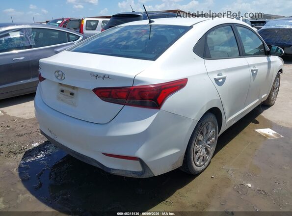 3KPC24A63ME140655 2021 HYUNDAI ACCENT White Rear right