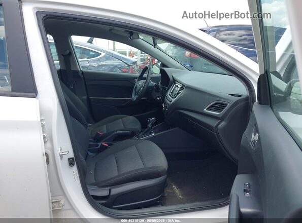 3KPC24A63ME140655 2021 HYUNDAI ACCENT White Front interior view