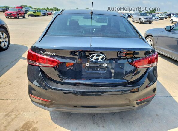 3KPC24A63ME146424 2021 HYUNDAI ACCENT Black Rear view