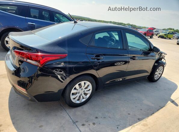 3KPC24A63ME146424 2021 HYUNDAI ACCENT Black Rear right