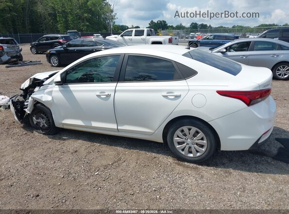 3KPC24A63ME151199 2021 HYUNDAI ACCENT White უკანა მარცხენა