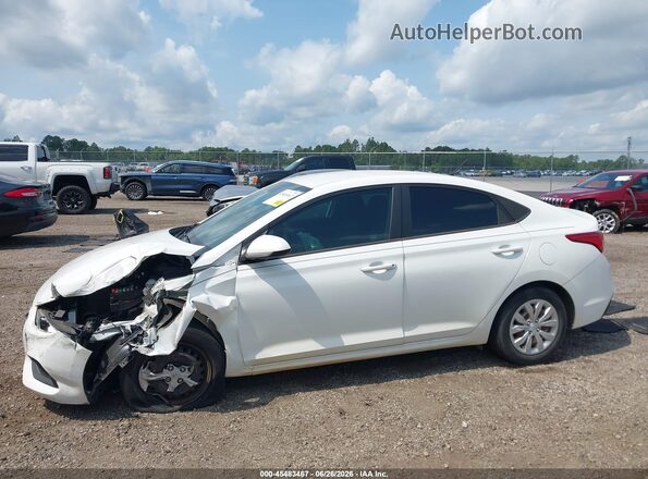 3KPC24A63ME151199 2021 HYUNDAI ACCENT White სალონის 360-გრადუსიანი ხედი