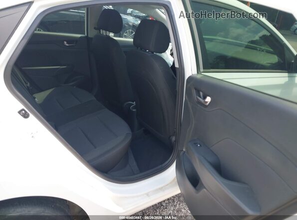 3KPC24A63ME151199 2021 HYUNDAI ACCENT White VIN კოდის სტიკერის ხედი