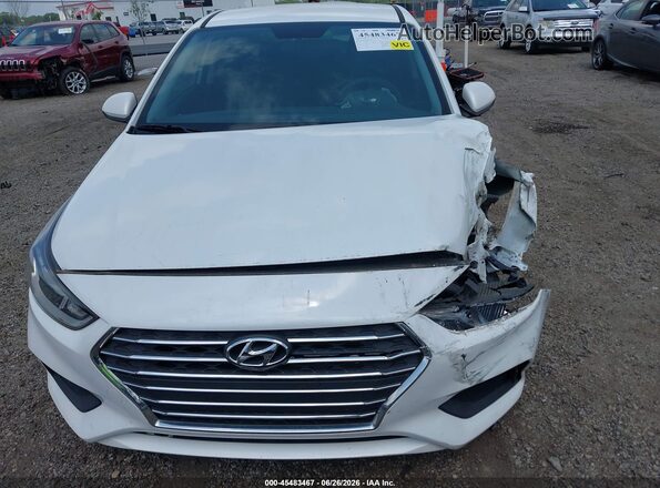 3KPC24A63ME151199 2021 HYUNDAI ACCENT White წინა ხედი
