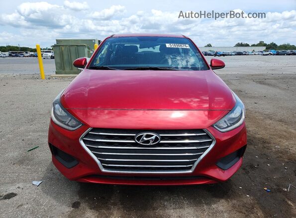 3KPC24A64LE094249 2020 HYUNDAI ACCENT Red Դիմացի տեսք