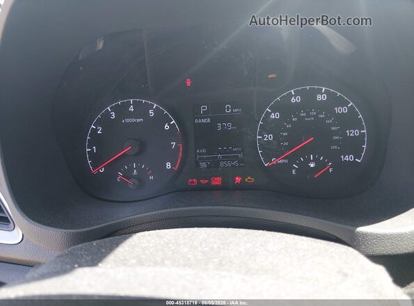 3KPC24A64LE106528 2020 HYUNDAI ACCENT Gray უკანა სავარძლების ხედი