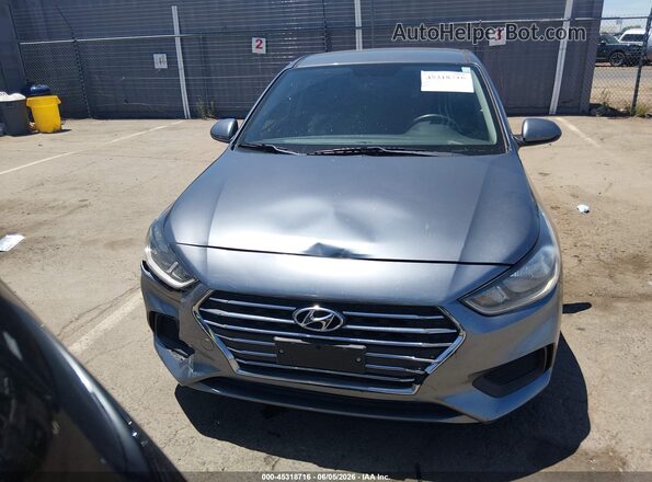 3KPC24A64LE106528 2020 HYUNDAI ACCENT Gray უკანა სალონის ხედი