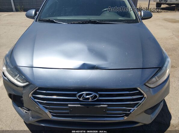 3KPC24A64LE106528 2020 HYUNDAI ACCENT Gray ხელსაწყოთა პანელის ხედი