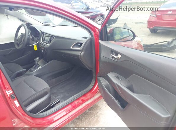 3KPC24A64LE118498 2020 HYUNDAI ACCENT Красный Вид салона спереди