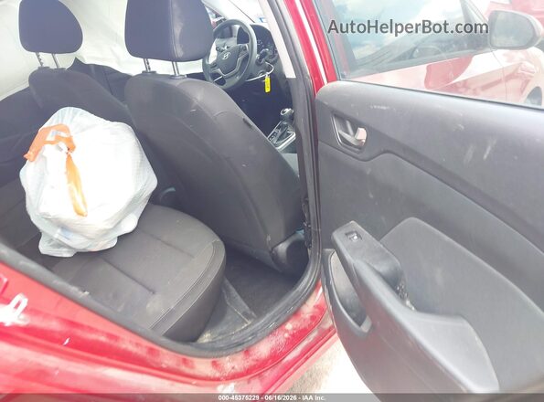 3KPC24A64LE118498 2020 HYUNDAI ACCENT Красный Вид наклейки с VIN-кодом