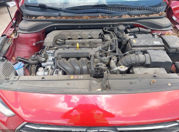 3KPC24A64LE118498 2020 HYUNDAI ACCENT Красный Вид сзади
