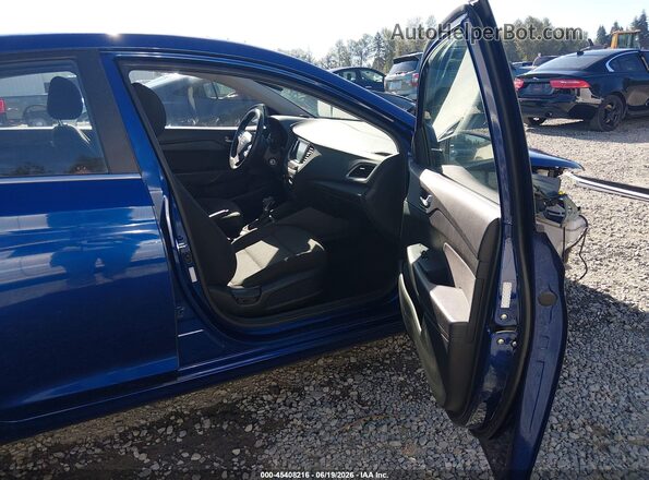 3KPC24A64LE126200 2020 HYUNDAI ACCENT Blue Front interior view