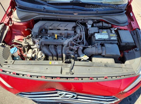 3KPC24A64ME138932 2021 HYUNDAI ACCENT Red 