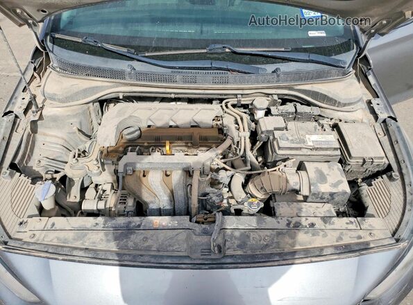 3KPC24A64ME141457 2021 HYUNDAI ACCENT Silver უკანა სალონის ხედი