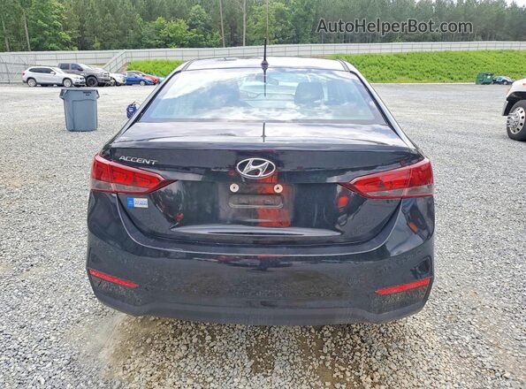 3KPC24A64NE165596 2022 HYUNDAI ACCENT Black Widok z tyłu