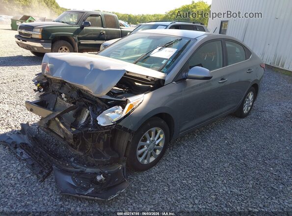 3KPC24A64NE180602 2022 HYUNDAI ACCENT Серый Передняя левая четверть