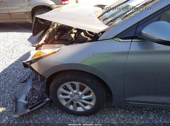 3KPC24A64NE180602 2022 HYUNDAI ACCENT Серый Вид спереди