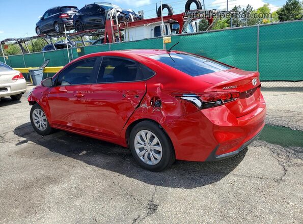 3KPC24A64NE182754 2022 HYUNDAI ACCENT Red Задня ліва чверть