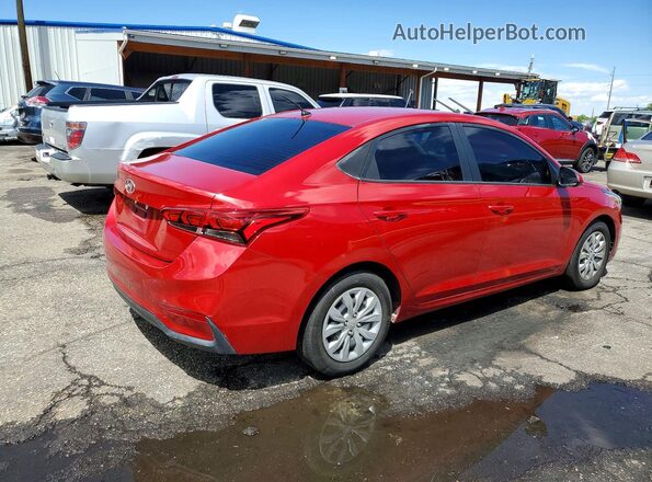 3KPC24A64NE182754 2022 HYUNDAI ACCENT Red Задня права чверть