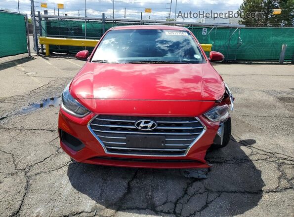 3KPC24A64NE182754 2022 HYUNDAI ACCENT Red Вид спереду