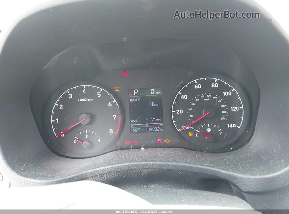 3KPC24A65LE118381 2020 HYUNDAI ACCENT Silver Հետևի նստատեղերի տեսք