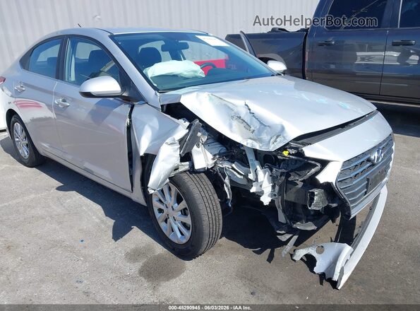 3KPC24A65LE120275 2020 HYUNDAI ACCENT Silver წინა ხედი