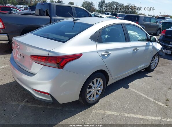 3KPC24A65LE120275 2020 HYUNDAI ACCENT Silver უკანა მარჯვენა