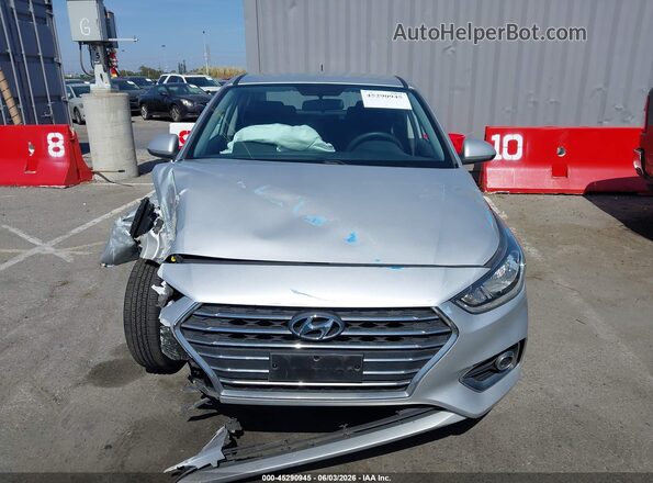 3KPC24A65LE120275 2020 HYUNDAI ACCENT Silver ხელსაწყოთა პანელის ხედი