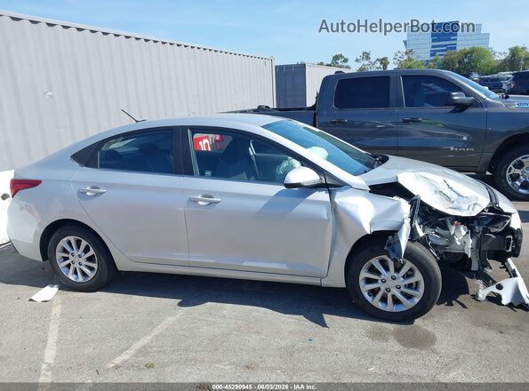 3KPC24A65LE120275 2020 HYUNDAI ACCENT Silver უკანა სალონის ხედი