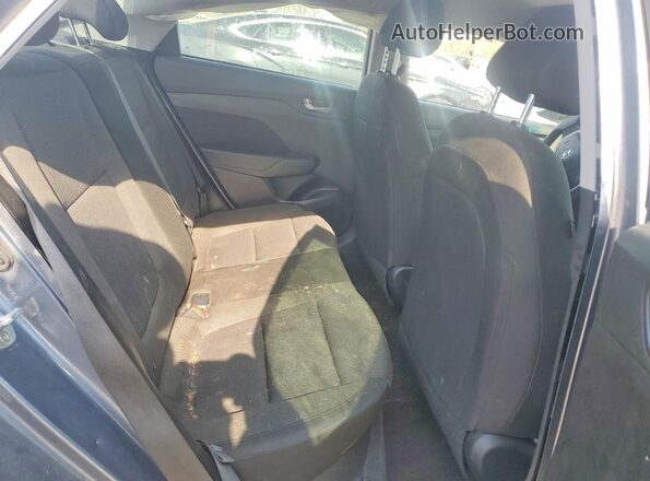 3KPC24A65LE126044 2020 HYUNDAI ACCENT Gray Вид задніх сидінь
