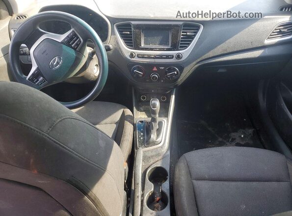3KPC24A65LE126044 2020 HYUNDAI ACCENT Gray Вид панелі приладів
