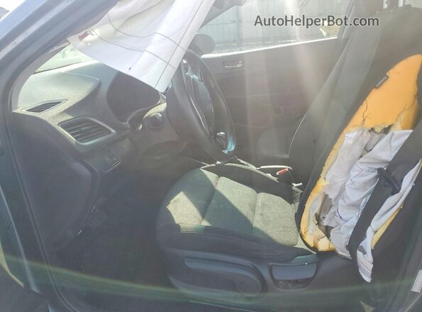 3KPC24A65LE126044 2020 HYUNDAI ACCENT Gray Вид салону спереду