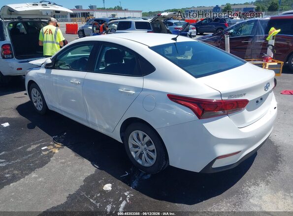 3KPC24A65ME139006 2021 HYUNDAI ACCENT White Задня ліва чверть