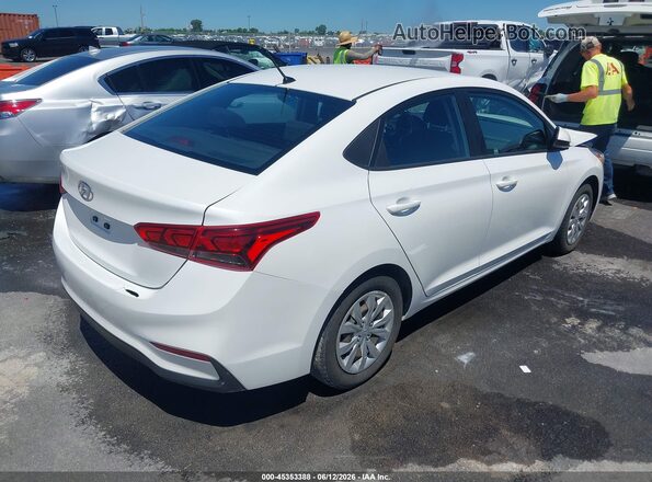 3KPC24A65ME139006 2021 HYUNDAI ACCENT White Задня права чверть