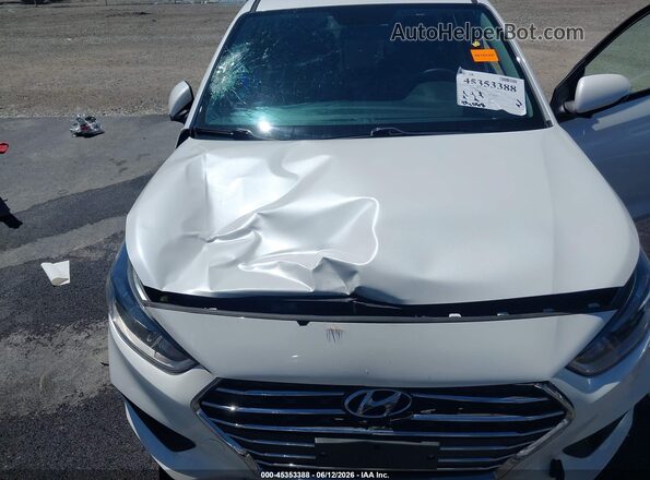 3KPC24A65ME139006 2021 HYUNDAI ACCENT White Вид спереду