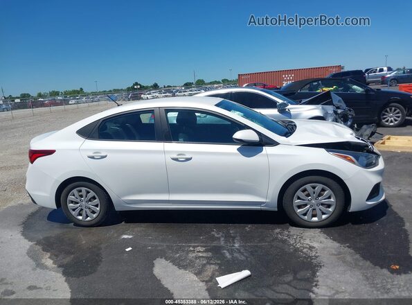 3KPC24A65ME139006 2021 HYUNDAI ACCENT White Вид задньої частини салону