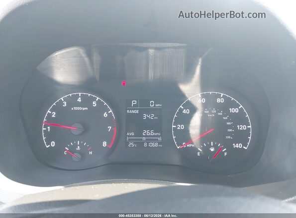 3KPC24A65ME139006 2021 HYUNDAI ACCENT White Вид задніх сидінь