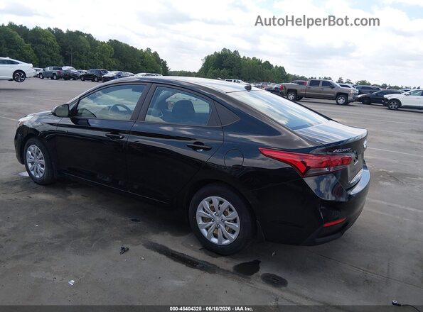 3KPC24A65NE153666 2022 HYUNDAI ACCENT Black უკანა მარცხენა