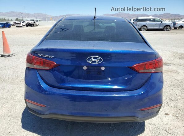 3KPC24A65NE154381 2022 HYUNDAI ACCENT Blue Widok z tyłu