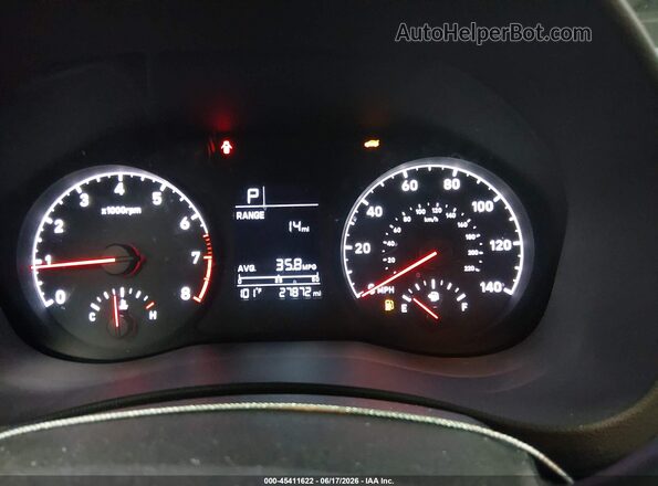 3KPC24A65NE167681 2022 HYUNDAI ACCENT White Հետևի նստատեղերի տեսք