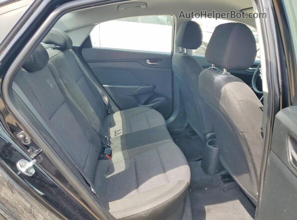 3KPC24A65NE167700 2022 HYUNDAI ACCENT Black 